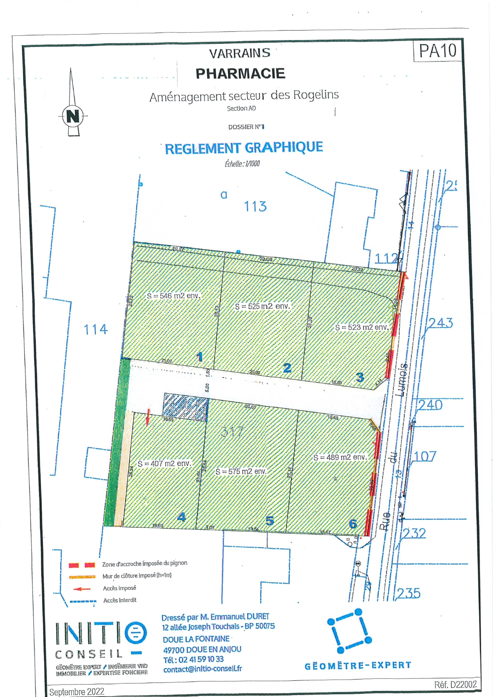 Image_1, Terrain à batir, Varrains, ref :4512-27.02